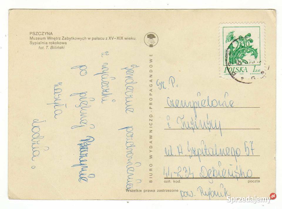 PSZCZYNA SYPIALNIA ROKOKOWA Krynki