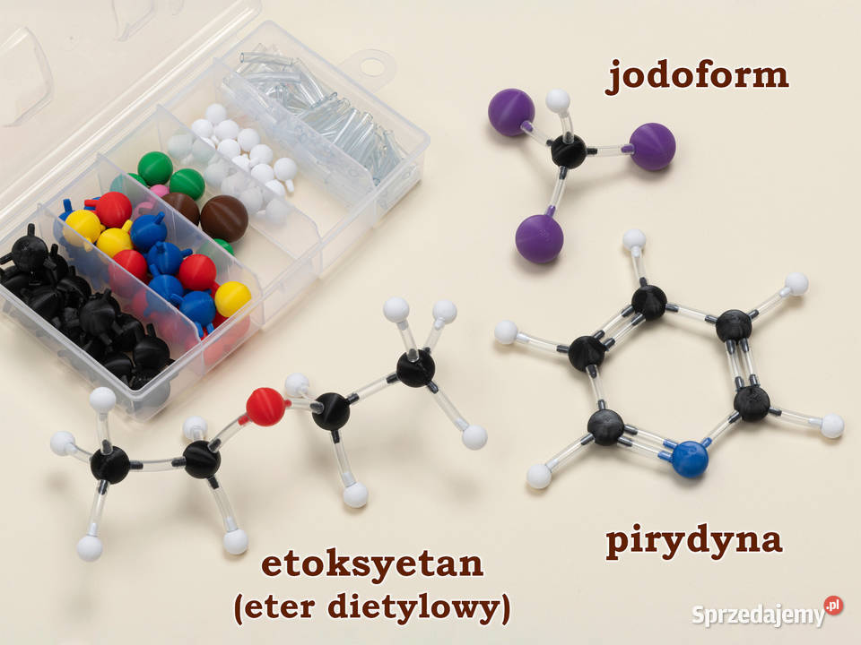 Modele atomów CHEMIA ORGANICZNA szkoła podst 200 Warszawa