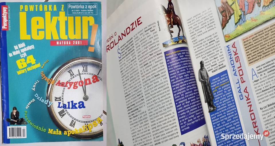 POLSKI matura streszczenia lektury egzamin Podręczniki Kielce