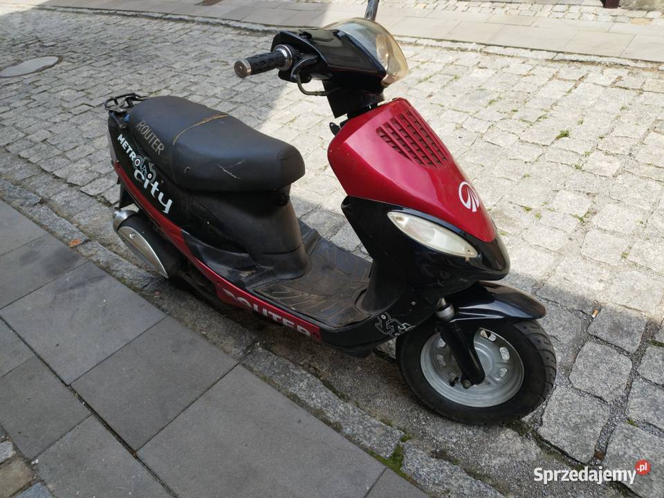 Skuter Romet Router Metro City GY 50 2012 nieuszkodzony Koźmin Wielkopolski
