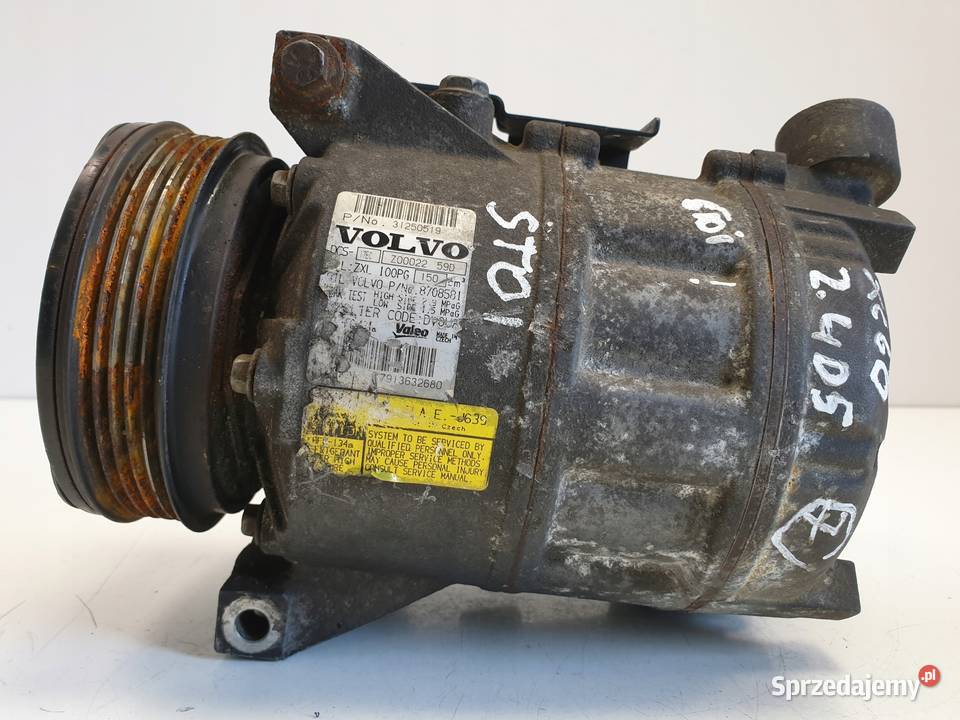 SPRĘŻARKA KLIMATYZACJI Volvo XC60 24 D5 8708581 osobowe Chełm