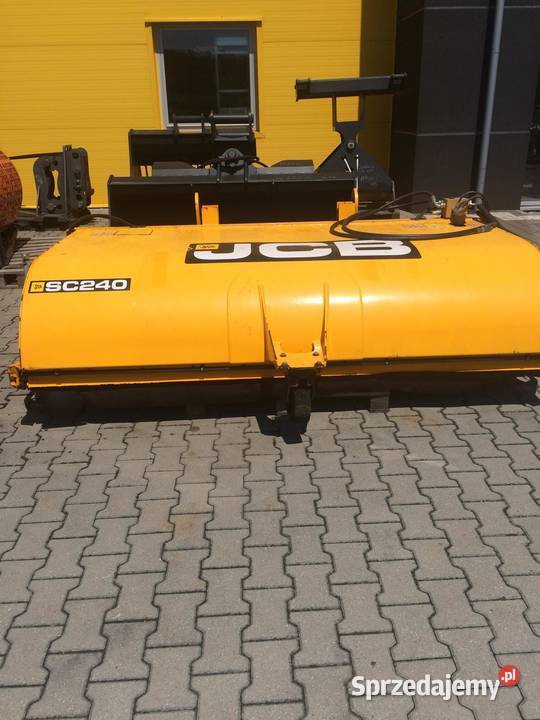 Oryginalna zamiatarka JCB SC240 mocowanie QFIT Suchoraba sprzedam