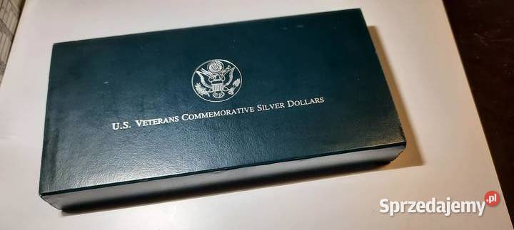 pudełko do monet dolarowych certyfikat Warszawa