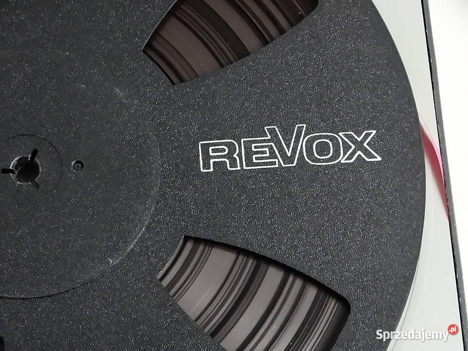 Oryginalne Szpule ReVox 265 105 z taśmą w etui Biłgoraj