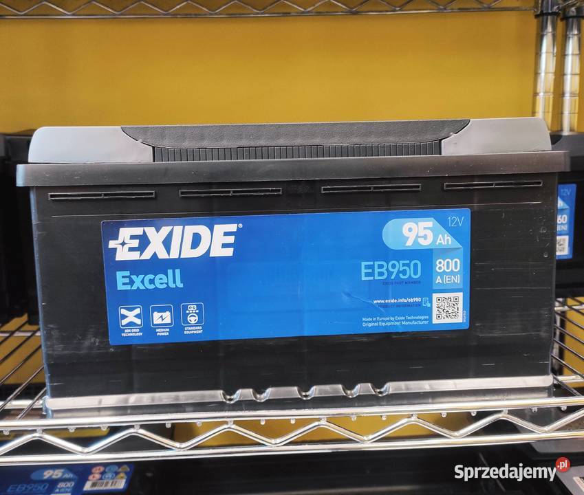 Akumulator Exide 95Ah 800A DOWÓZ TRÓJMIASTO Gdańsk
