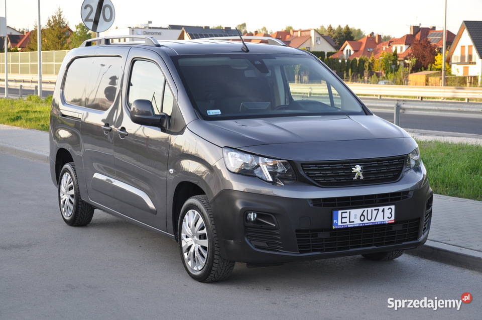 Peugeot Partner L2H1 15 HDI 3 osobowy LONG Długi klimatyzacja Motoryzacja Bilcza