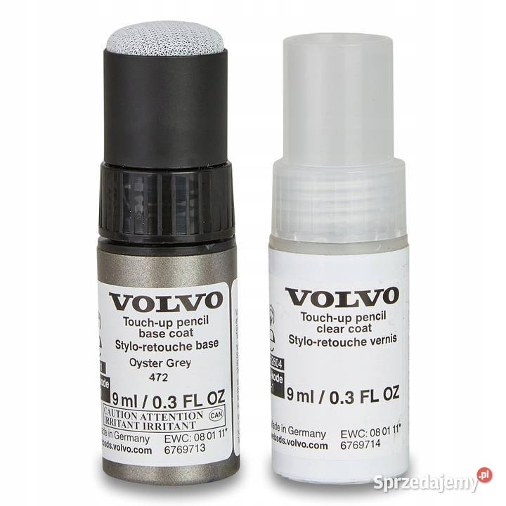 VOLVO lakier sztyft mazak zaprawka Oyster Grey Bielany Wrocławskie