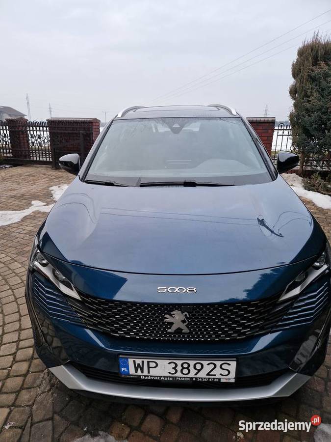 SPRZEDAM PEUGEOT 5008 12 HYBRYDA GT SZKLANY DACH Warszowice