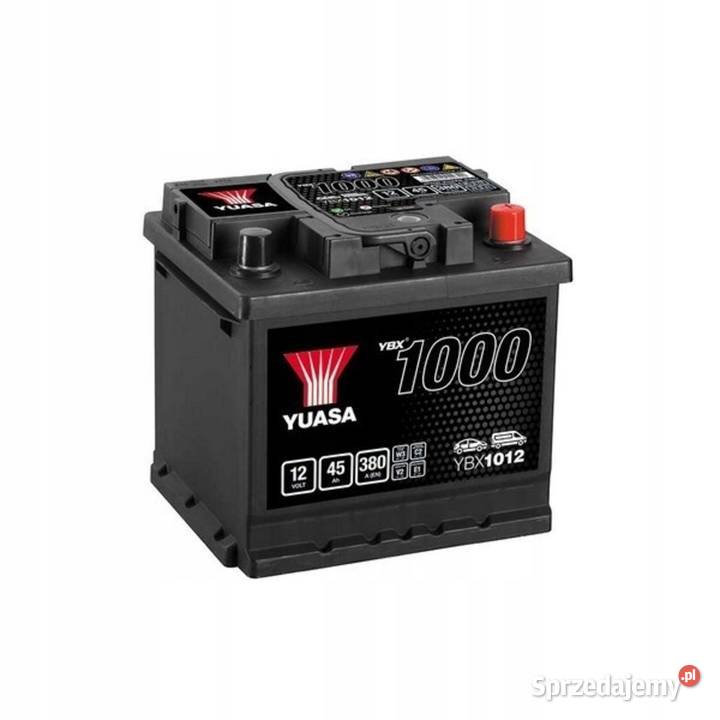 Akumulator YUASA YBX1012 12V 45Ah 380A P dolnośląskie Jelcz-Laskowice sprzedam