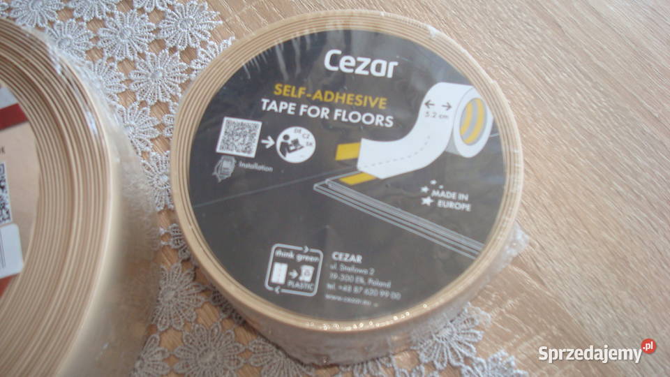 Taśma przypodłogowa samoprzylepna PCV 15m 5m Bądkowo