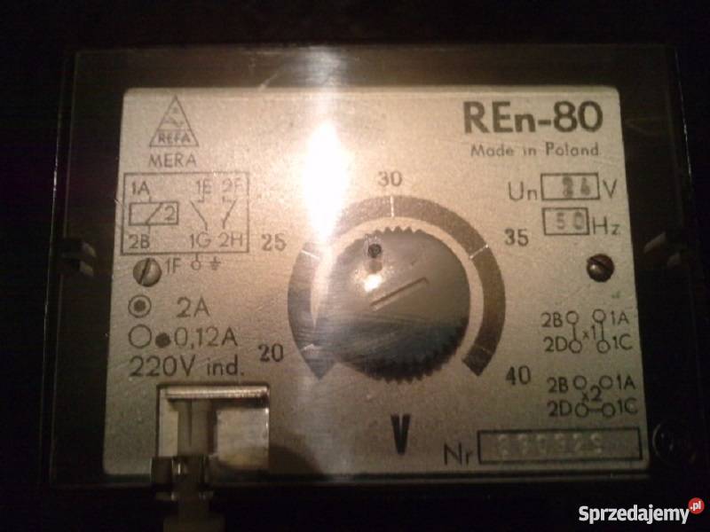 Przekaźniki RUs412 i 422 RT60 RTo60 RI80 PTW400