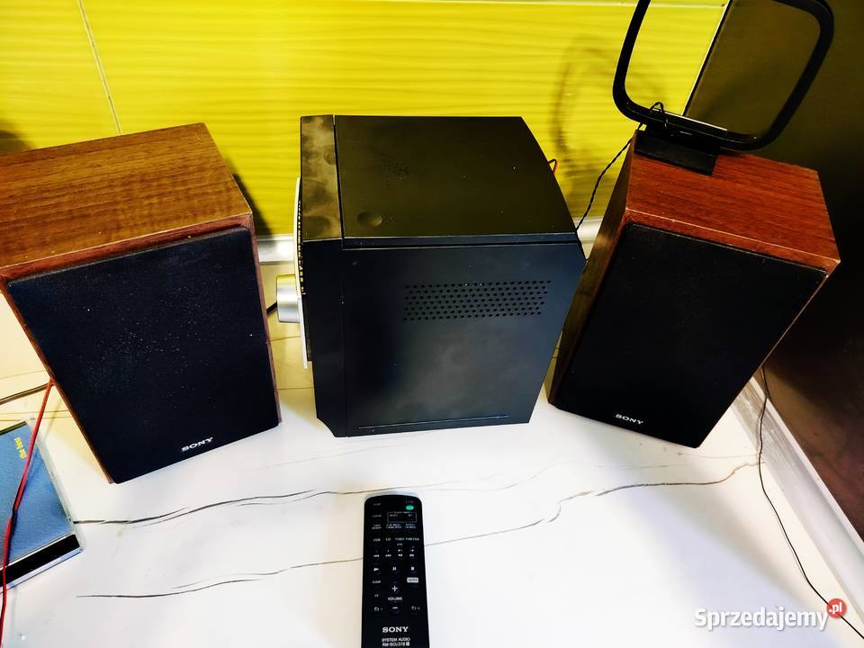 Wieża Sony CMTFX200 CDAudioMP3 CDRRW USB FM
