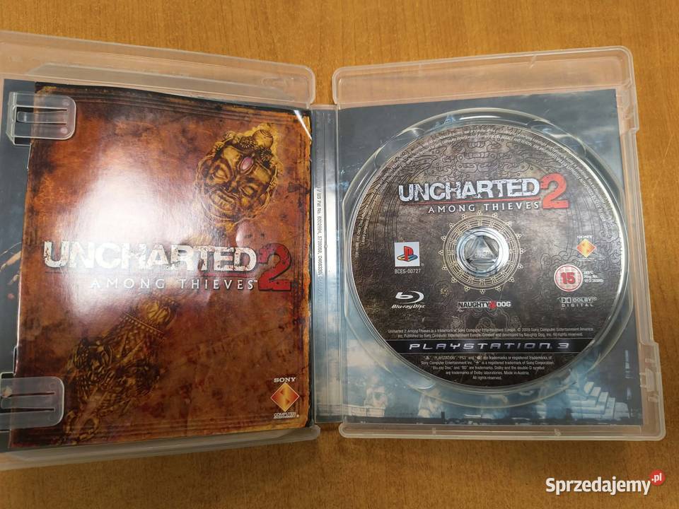 Gra 3 Uncharted 2 Among Thieves Komplet z Elbląg