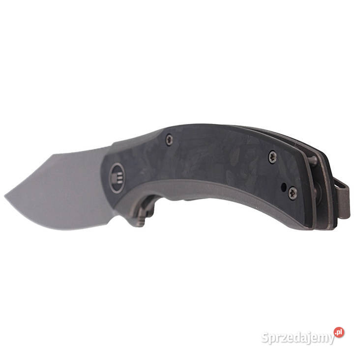 Nóż składany WE Knife Snick Gray Titanium Marble Akcesoria, narzędzia i noże Turystyka Warszawa