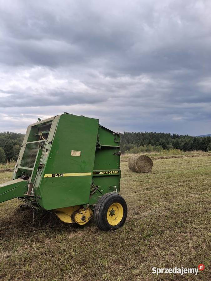 John Deere 545 małopolskie Rzepiennik Strzyżewski