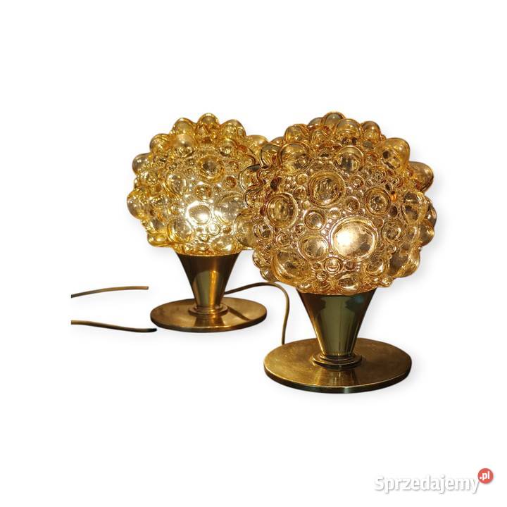 Lampy 2 mosiądz H Tynell vintage Kalisz