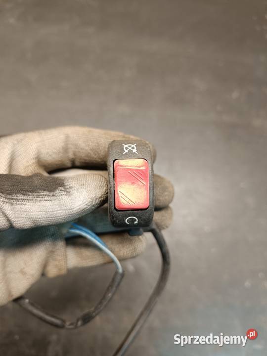 Włącznik zapłonu prawy gaszak killswitch części Gołaczewy sprzedam