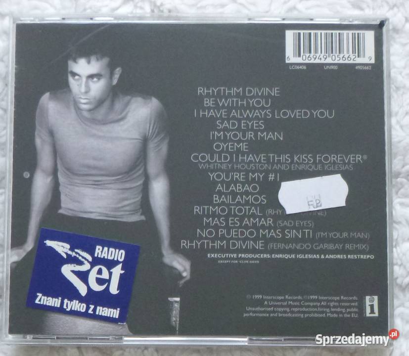 Płyta CD Enrique Iglesias Enrique Warszawa