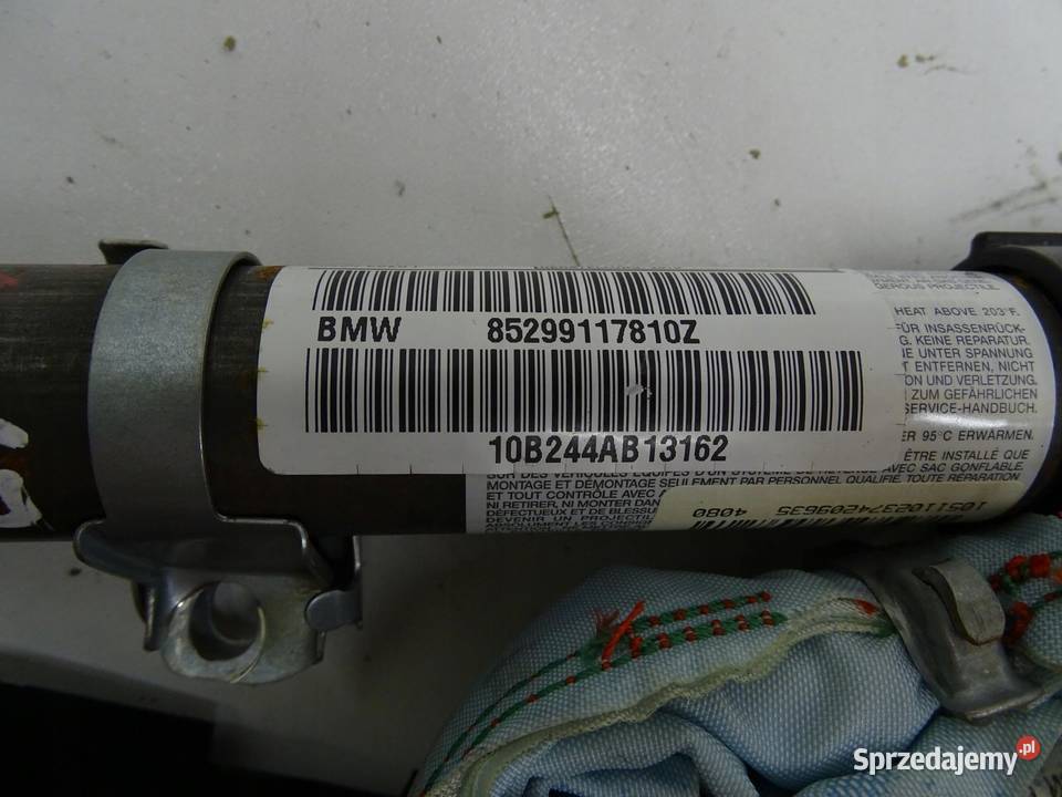 KURTYNA POWIETRZNA AIRBAG PRAWA BMW X1 E84 10R Poduszki powietrzne