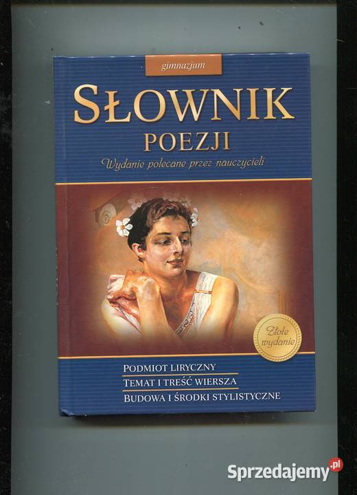 Słownik poezji Wydanie polecane nauczycieli Pozostałe Szczecin