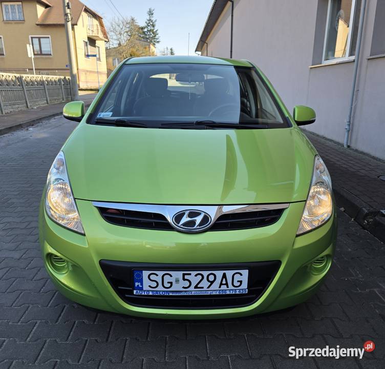 Hyundai i20 klimatyzacja stan idealny manualna śląskie Koziegłowy