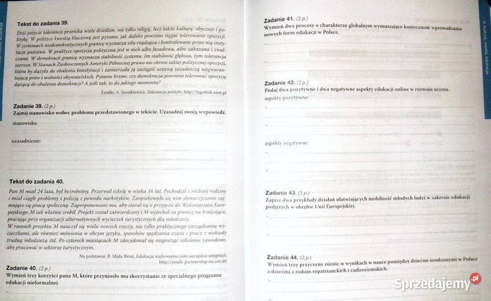 W centrum 1 Maturalne karty pracy WOS Ewa Chełm