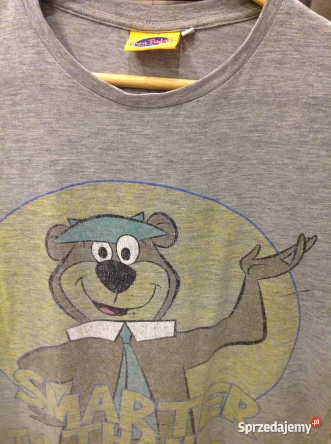 T shirt Koszulka Damska Hanna Barbera S YOGI szary/srebrny lubuskie Nowa Sól sprzedam