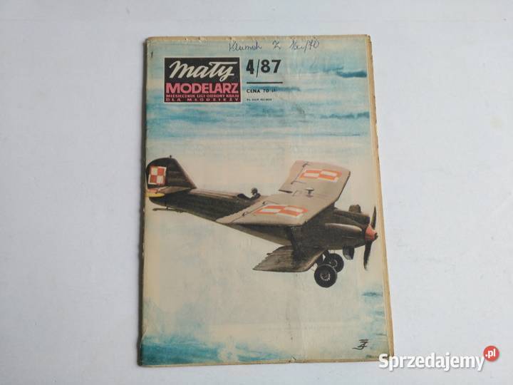 Mały Modelarz 41987 Samolot Breguet XIX B2 Dąbrowa Górnicza sprzedam