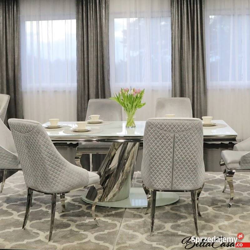 Stół glamour Dorado kamienny stylowy stolik 75cm mazowieckie Warszawa sprzedam