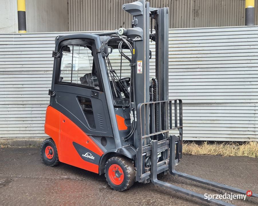 Linde H16 TRIPLEX 545 2019r kabina wózek widłowy śląskie Rybnik