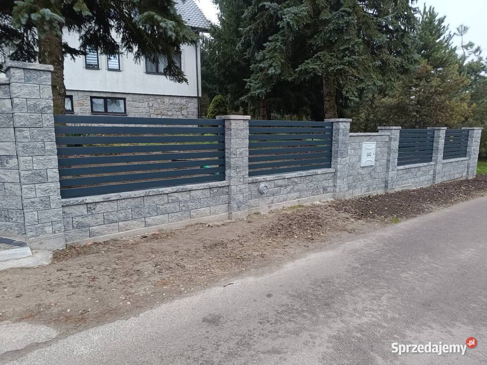montaż ogrodzeń ogrodzenia ogrodzenie Posądza