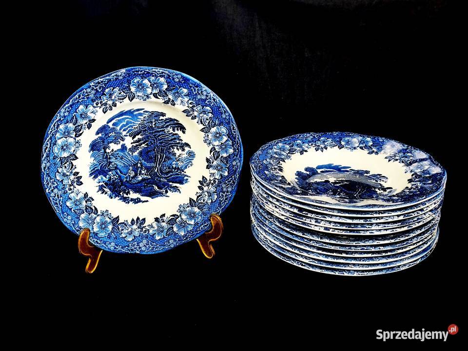 Talerz głęboki Woodland Enoch Wedgwood Porcelana i szkło Chełm