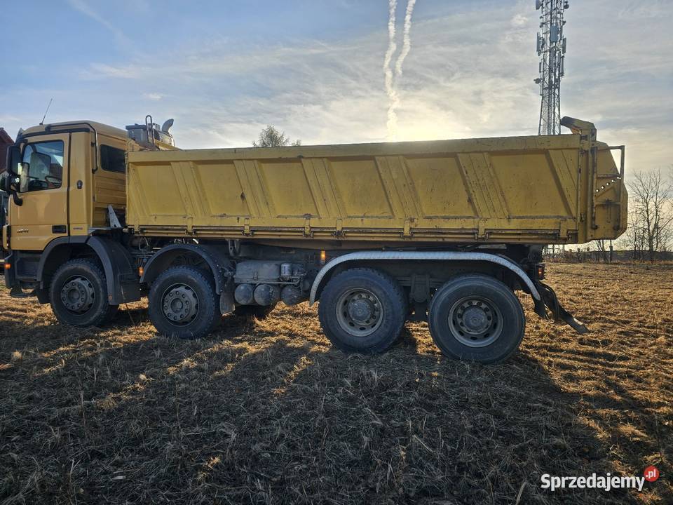 Mercedes actros mp3 euro 5 kiper 3 stronny 410KM Kraków sprzedam