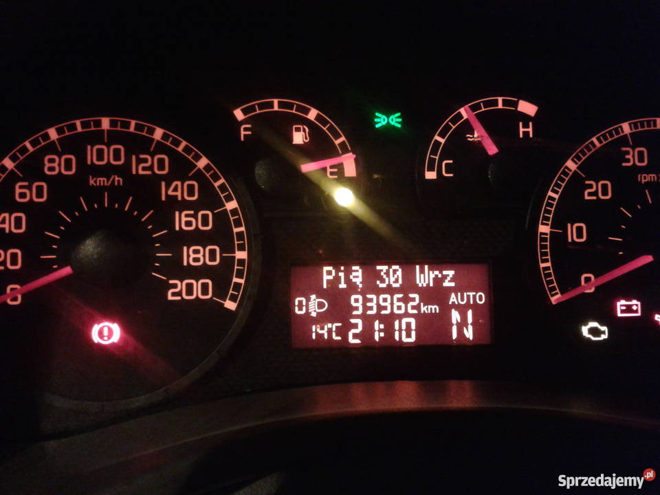 Fiat Panda AUTOMAT Parktronic Klimatyzacja elektryczne szyby