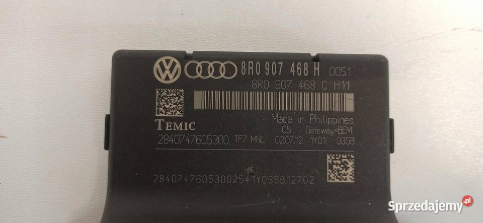 AUDI A5 8T MODUŁ GATEWAY 8R0907468H osobowe sprzedam