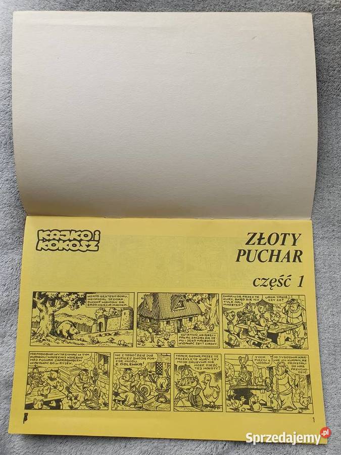 Kajko i Kokosz Złoty Puchar wydanie 2 1988 Gdynia