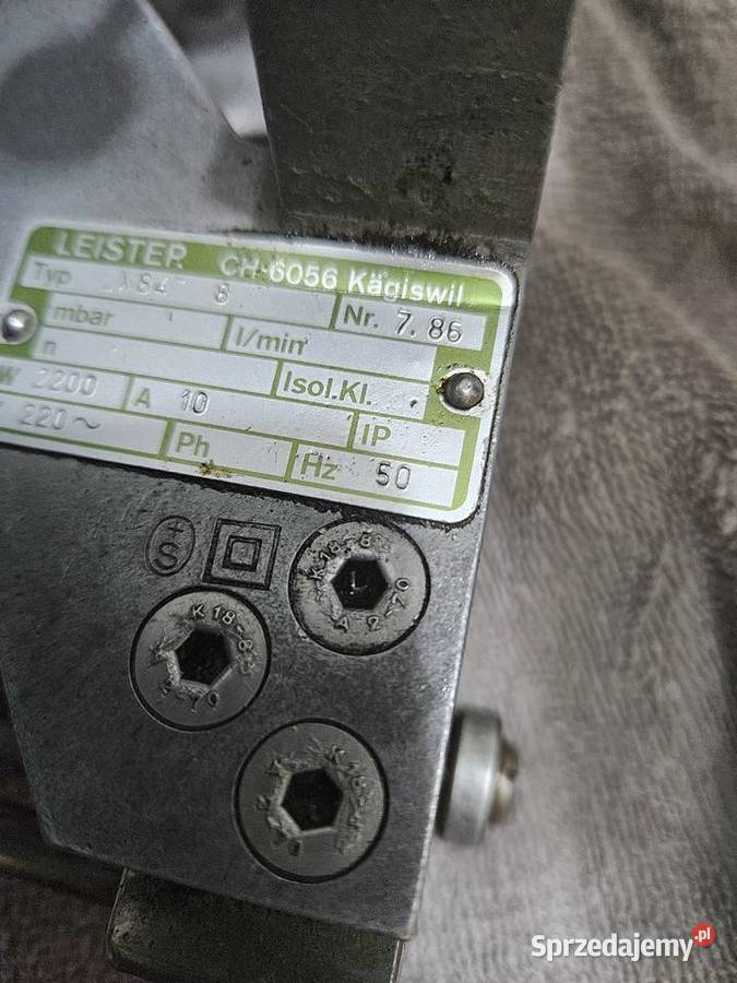 Leister X84 automat zgrzewarka śląskie Jastrzębie-Zdrój sprzedam