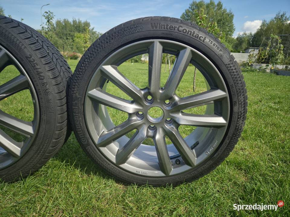 Koła zimowe 5x112 18 Continental Skoda Audi VW Dąbrowa Zielona