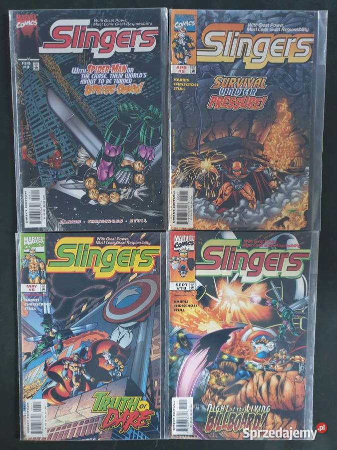 Kolekcja 44 oryginalnych komiksów Marvel USA Gdynia sprzedam