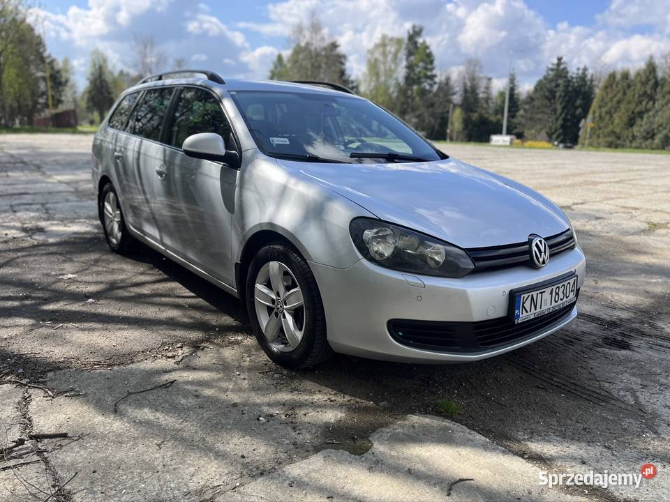 Volkswagen Golf VI Kombi 16 TDI 2011 Polski nieuszkodzony Samochody osobowe Czechowice-Dziedzice sprzedam
