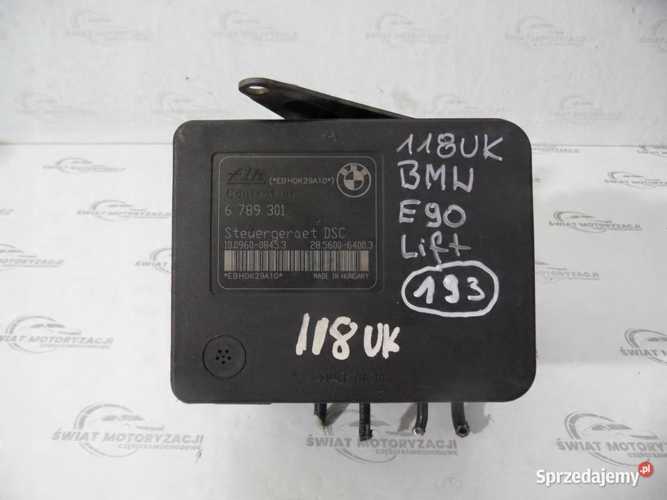 BMW E90 LIFT 20 D 10r pompa ABS 6789300 6789301