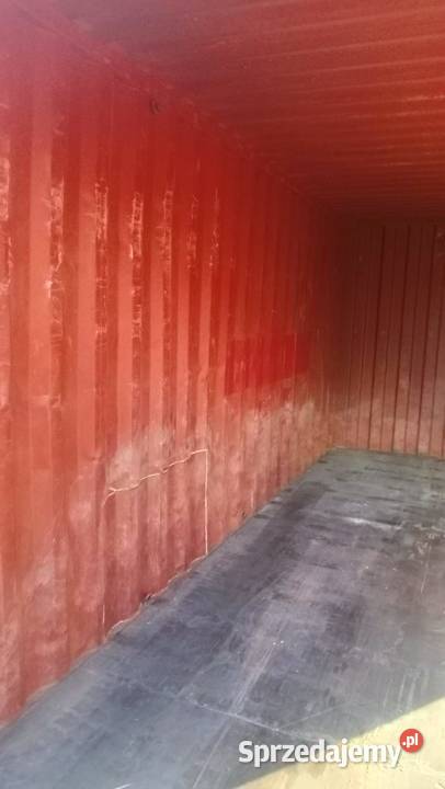 OKAZJA Kontener morski 6 metrowy 20 DV używany Magazynowanie mazowieckie Warszawa sprzedam