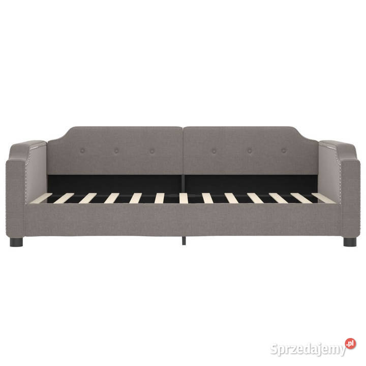Sofa z materacem do spania kolor taupe tkanina Warszawa sprzedam