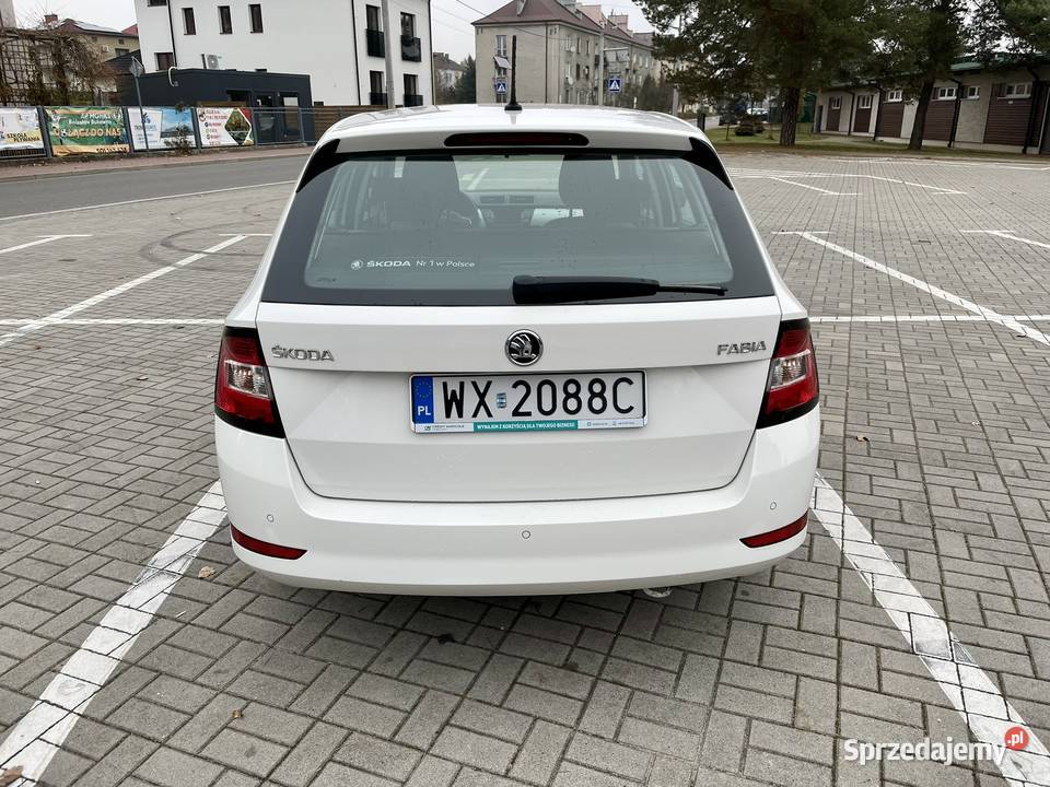 Skoda Fabia 2019 Kobmi 10 TSI Bezwypadkowy Salon radio śląskie Sosnowiec