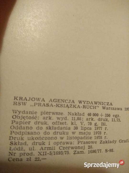 Pierwsze wydanie książki Kanał Sueski Bródno Warszawa