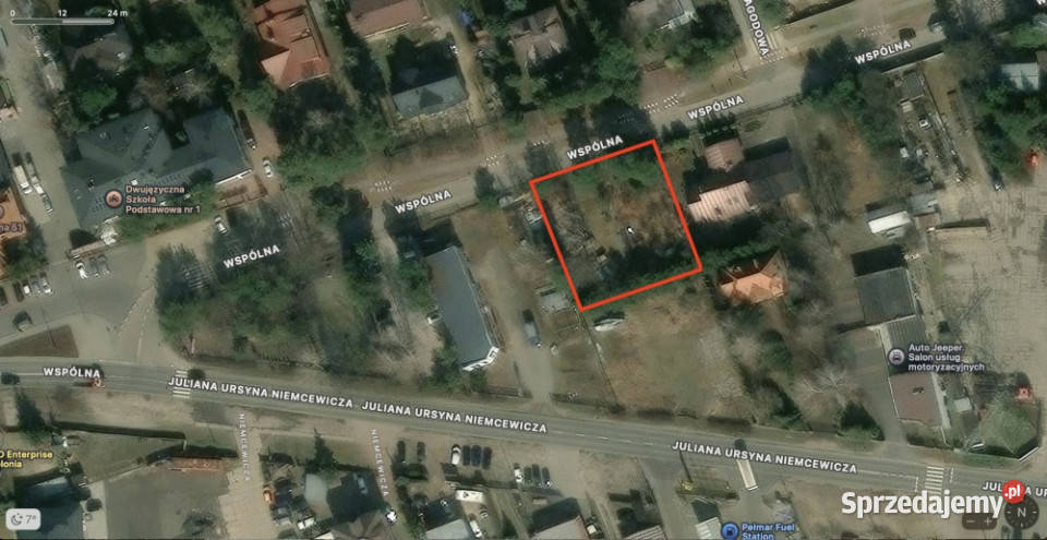 Działka usługowa 1100 m2 WarszawaWesoła Warszawa