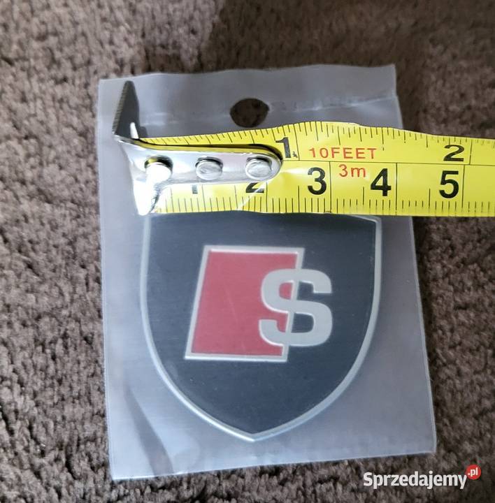 Emblematy znaczki Audi zestaw 2 sztuki Gliwice