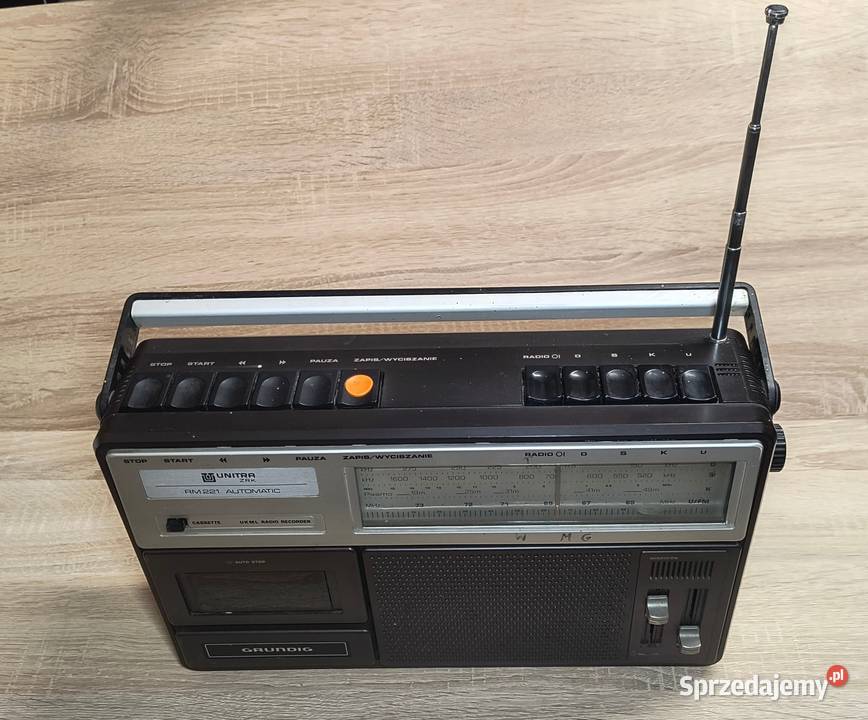 Radiomagnetofon RM221 Unitra ZRK Gdańsk