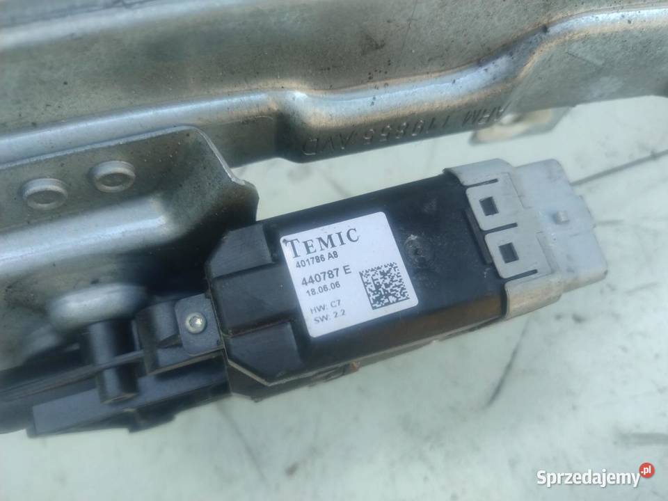 MECHANIZM PODNOŚNIK SZYBY PRAWY PRZÓD PEUGEOT