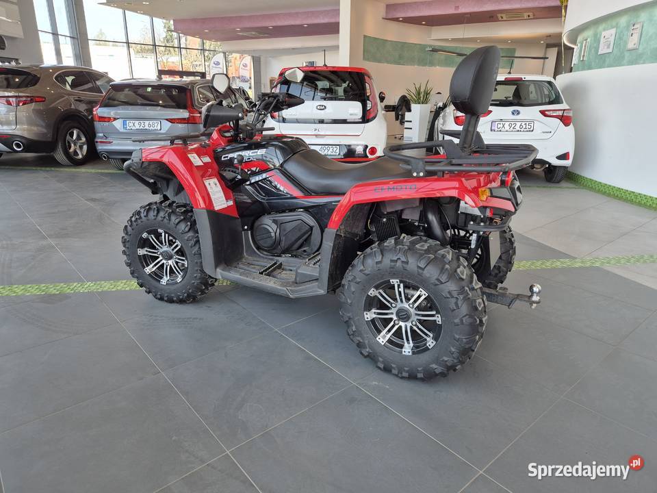 Quad z pługiem i wciągarką CFMoto CForce NOWY